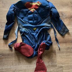 Toddler Boys Superman Costumes (Medium And Small), 1 Red Cape
