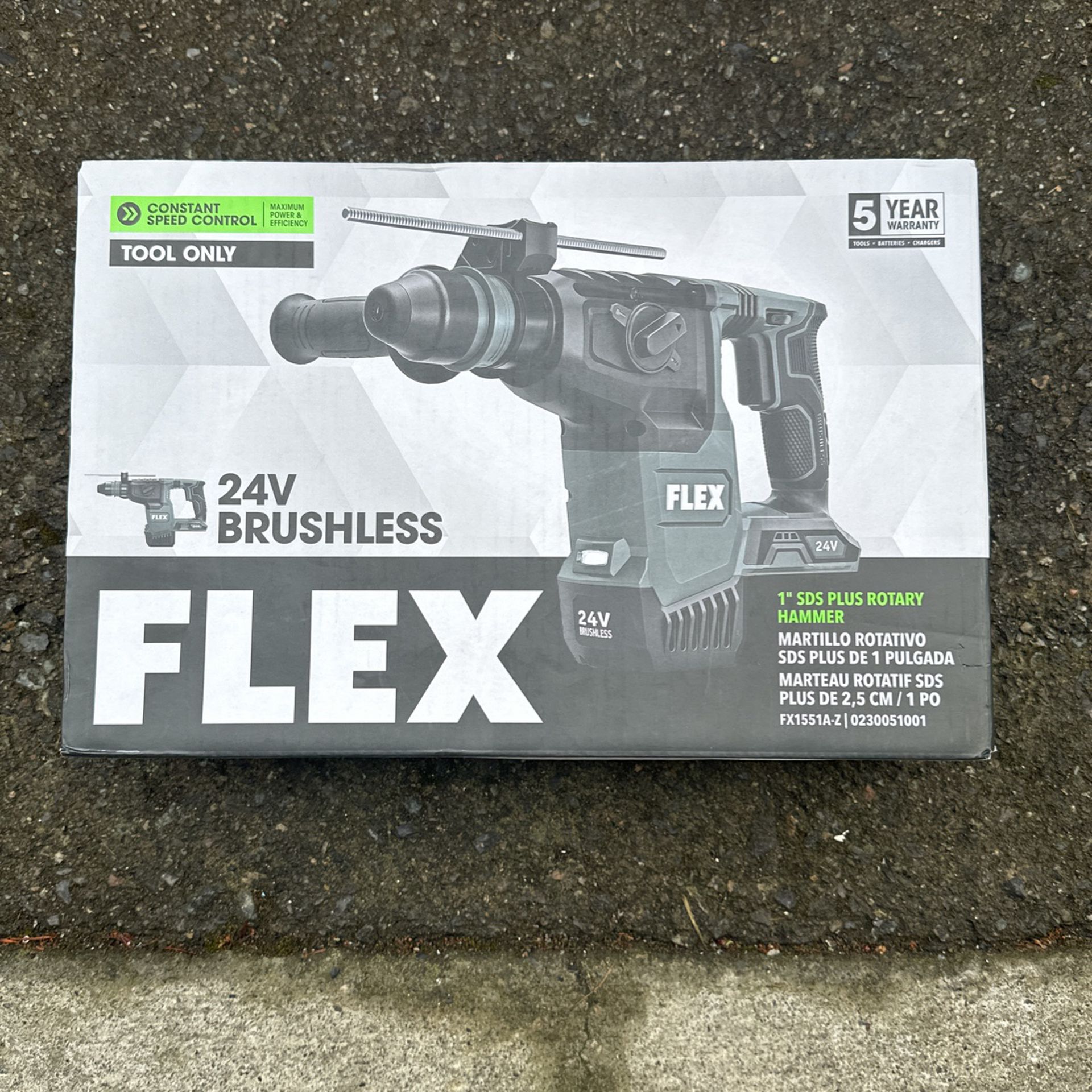 Flex 1inch Sds Plus Rotary Hammer Drill 