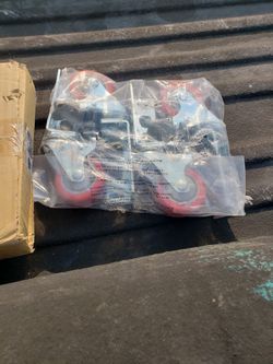 storage rack caster wheels $ 40 Each