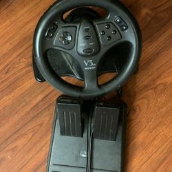 V3 Steering Wheel & Pedals 