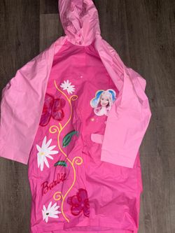 Size 8 Barbie rain coat