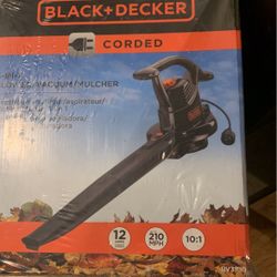 Black And Decker Vac Mulcher Blower