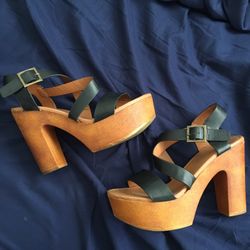 Black heels