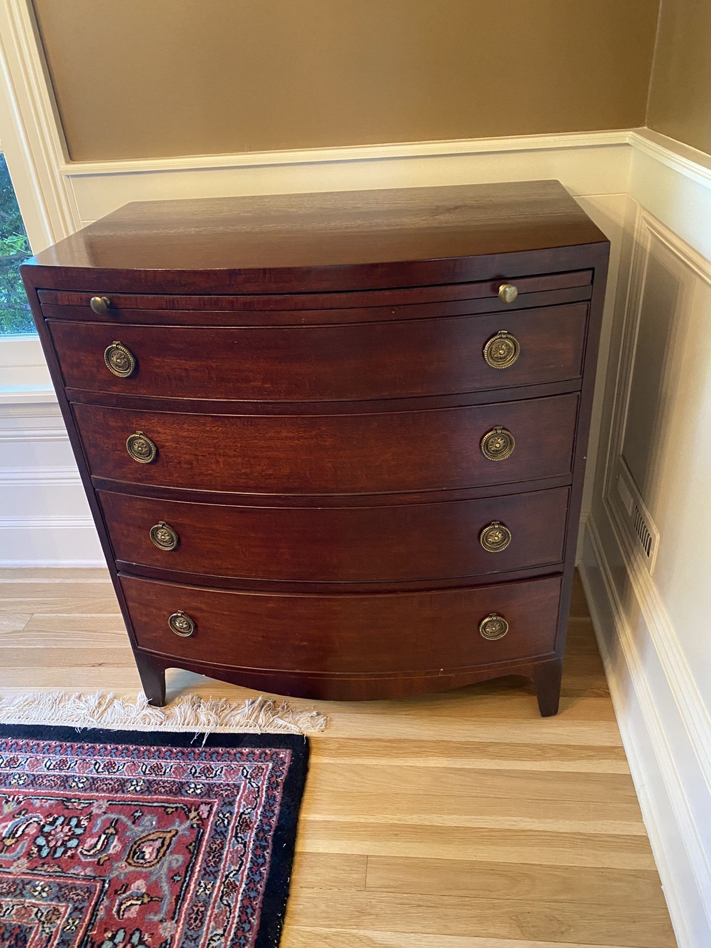 Antique Wooden Hutch Server 