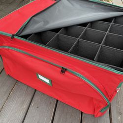 Christmas Ornament Storage Containers Premium Heavy Duty 2