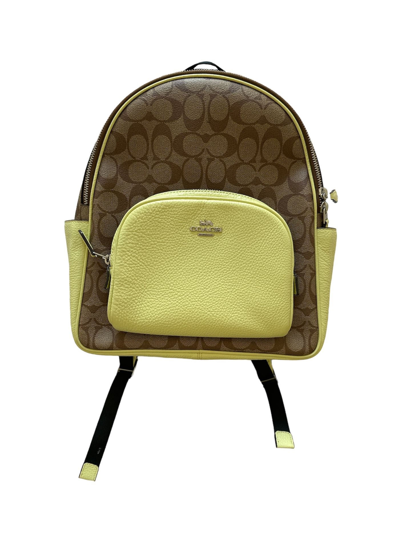 Coach Leather Backpack