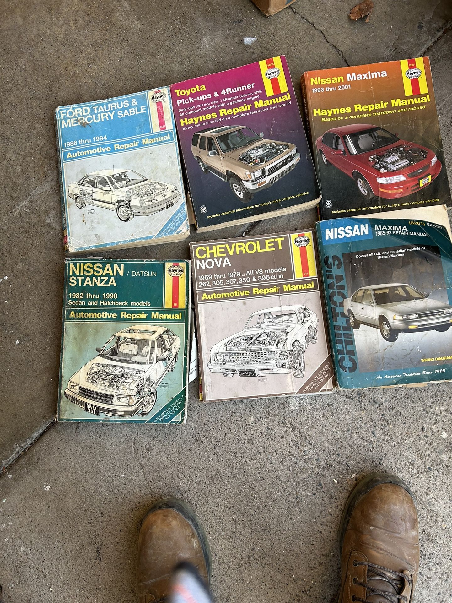 Haynes Auto Manual Books