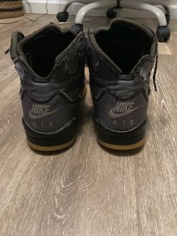 Air Jordan 5 Off-White Black Muslin - Size 8.5
