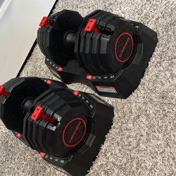 Weider Adjustable Dumbbell - 50lb Pair