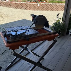 Beautiful RIDGID Saw Wet Tile 7”