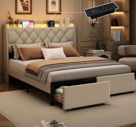 New in box - Queen Size Bedframe