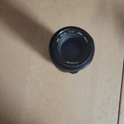 Minolta 50mm F1.7 With Extention Tube