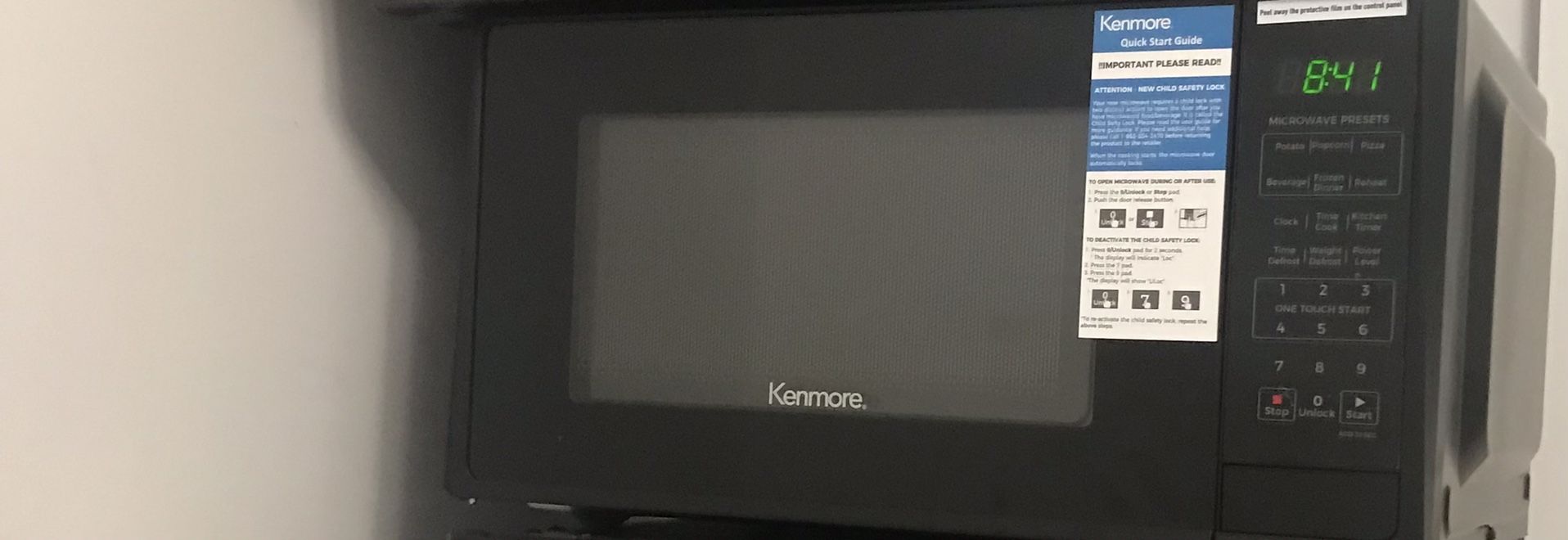 Kenmore Microwave