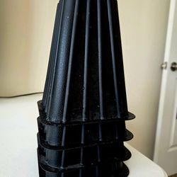 Set of 4 Heavy Duty 8-Inch Furniture Risers – Add Storage & Height!