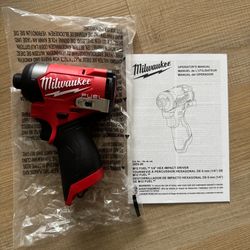Milwaukee 1/4 Inch Fuel Impact Brand New