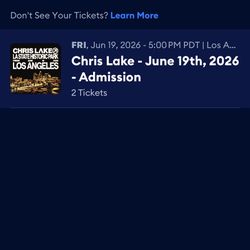 Chris Lake 6/19 