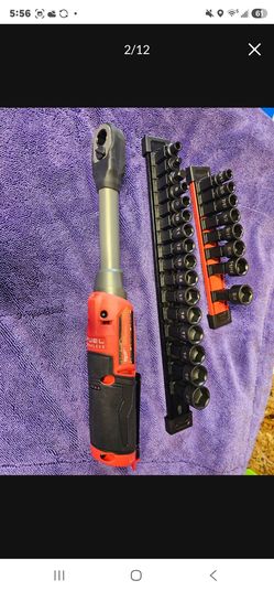 Milwaukee M12 Electric Fuel insider Extended reach  box rachet