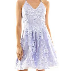 Lavender Mini Dress 