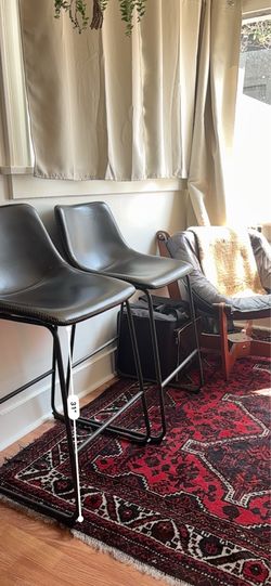 Two Bar Height Chairs/Stools