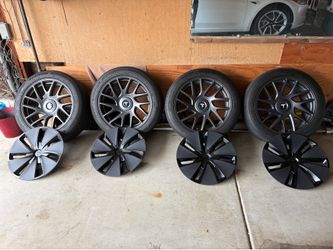 Tesla Photon Wheels & Aero Covers – Complete Set