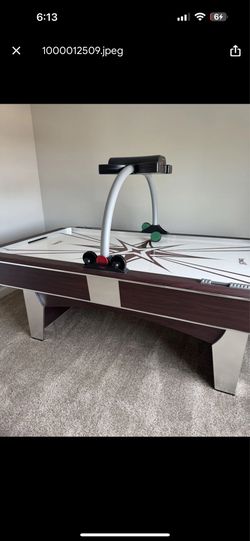 American Heritage Billiards Monarch Air Hockey Table