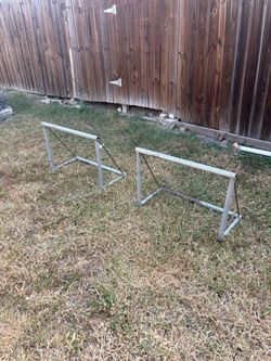 Small soccer goals…$50 for both