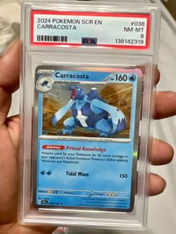 Graded Carracosta Pokemon card