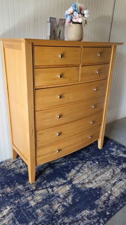 STUNNING WOODEN TALL DRESSERS