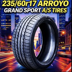 Brand New 235/60r17 Arroyo Grand Sport A/S Tires