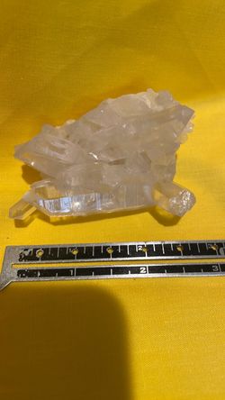 Clear Quartz Crystal Cluster