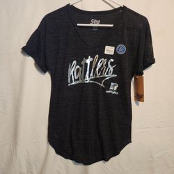 Womens Blue 84 Rattlers Tee