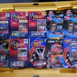 Lot Of 18 Diecast Cars, Racing Champions And Winner's Circle