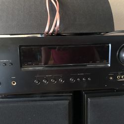 Denon Stereo Receiver and Speakers