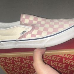 Vans Pink Checkered 