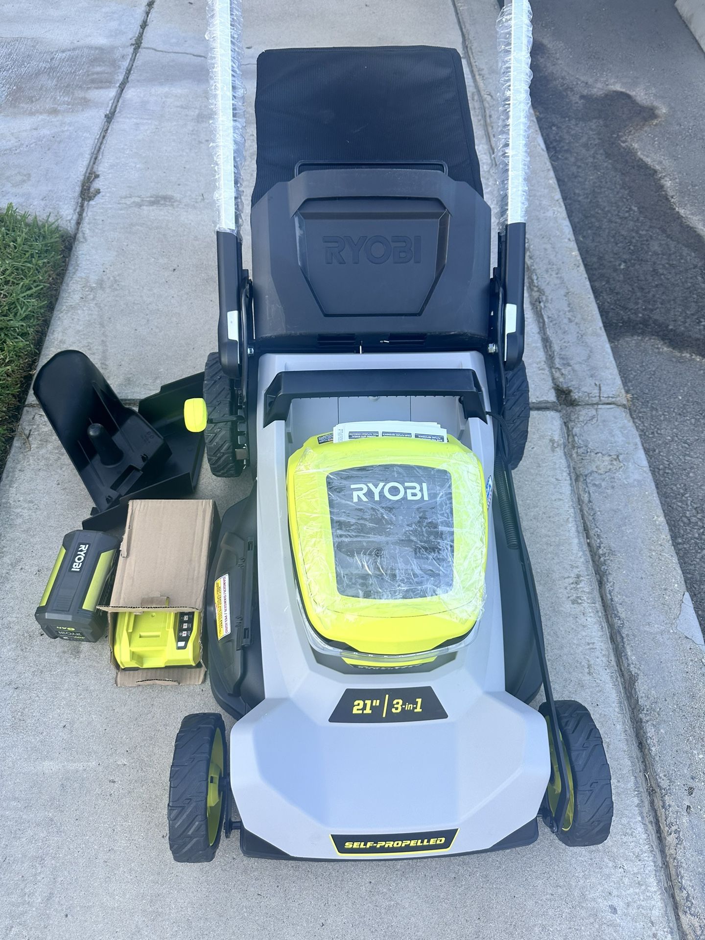 Ryobi 40V HP Brushless 21 Cordless Battery Walk Behind Self