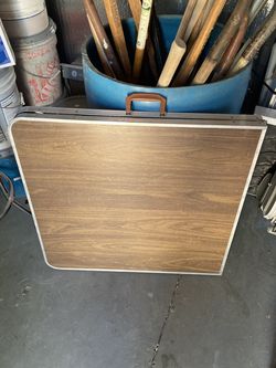 aluminum folding table