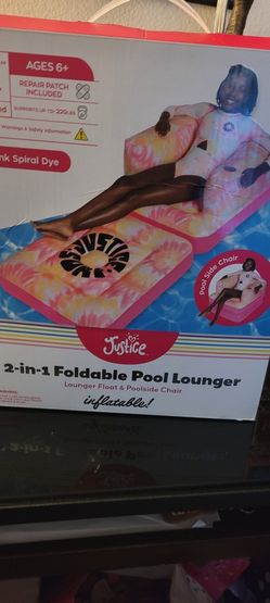 New Foldable Pool Lounger inflatable 