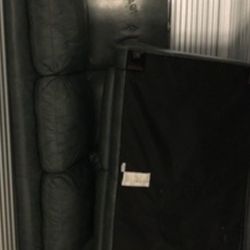 Dark Color Sofa And Love Seat