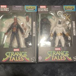 Marvel legends blood storm and Moon Knight bundle