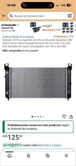 Autoexact Radiator 2370 for Chevy GMC Trucks SUVs