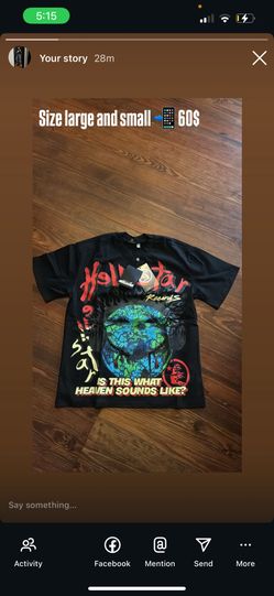 Brand New Hellstar Shirt Size Large And Small