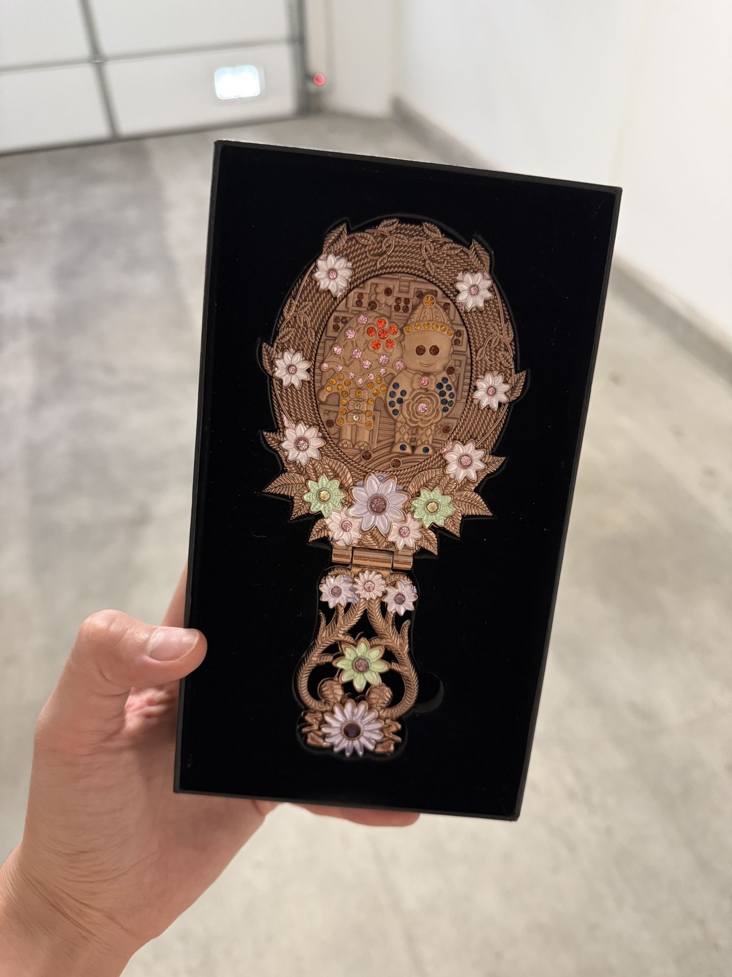 Vintage Folding Mirror, Wedding Gift