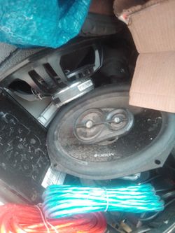 Orion Car Speakers Pair