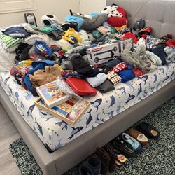 Boys Clothes/shoes/blankets 