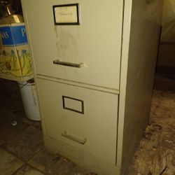 Two Drawer File Cabinet