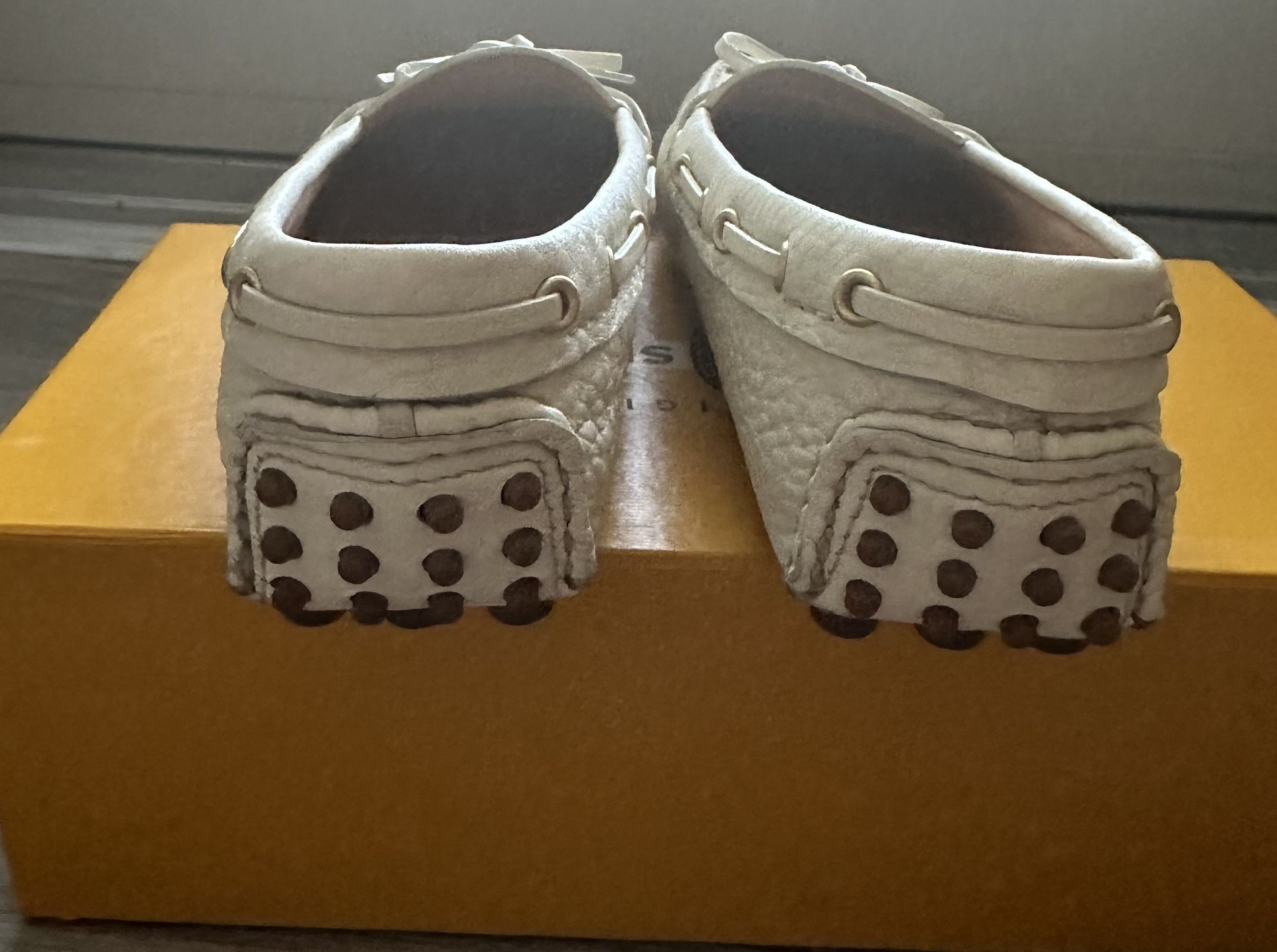 Car Shoe White Loafer  & Accessories