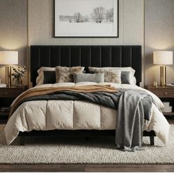 Brand New In Box Modern Queen Size Platform Bed!