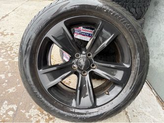 18” 4  wheels & tires 5x115/// 5x4.5 bolt pattern