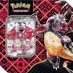 Pokemon Charizard Ex Paldean Fates Tin