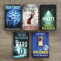 Freida McFadden Books The Housemaid Inmate Brain Damage Ward D Boyfriend 